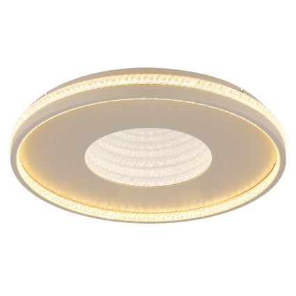 Globo - Luminária de teto LED dimerizável 40W/230V 2700–6500K Ø 50,5 cm + comando remoto