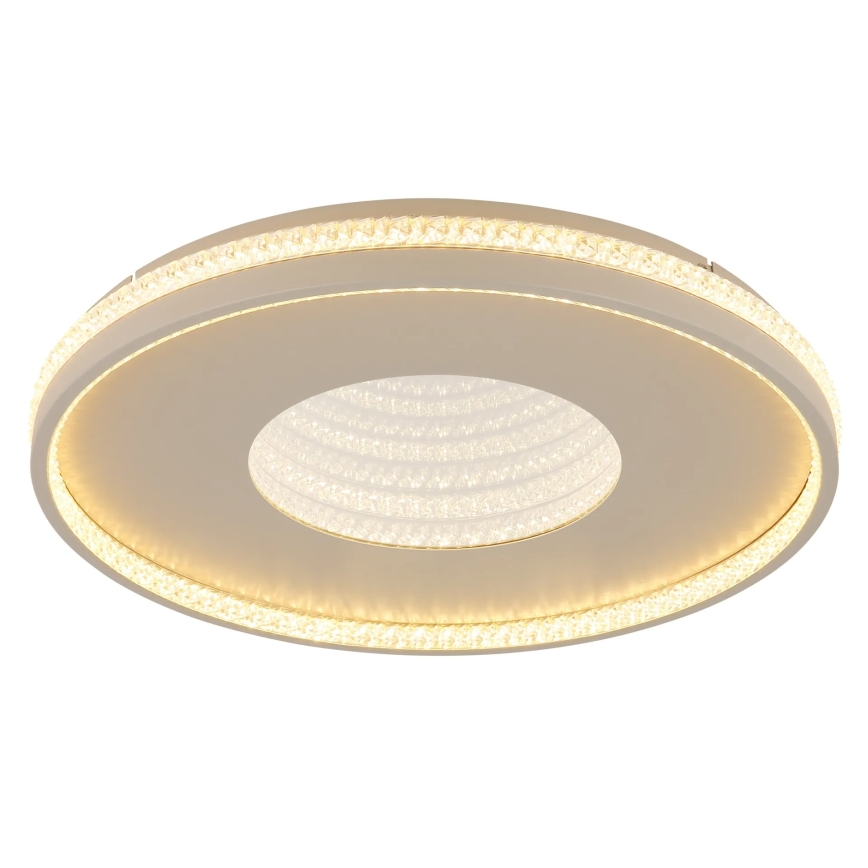 Globo - Luminária de teto LED dimerizável 40W/230V 2700–6500K Ø 50,5 cm + comando remoto