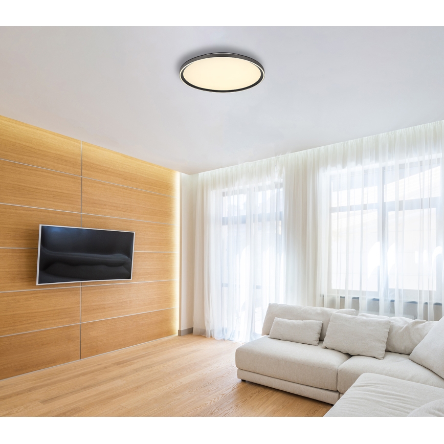 Globo - Iluminação de teto LED com regulação LED/48W/230V 2700-6000K + comando diâmetro 50 cm