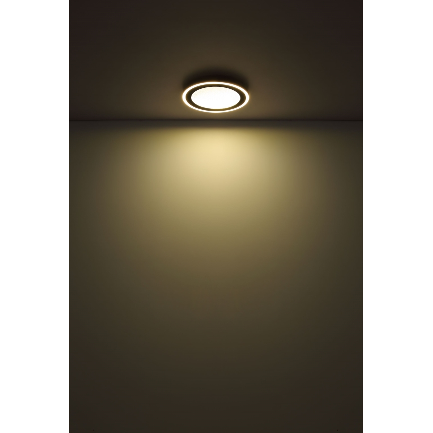 Globo - Iluminação de teto LED LED/24W/230V 4000K diâmetro 34 cm preto