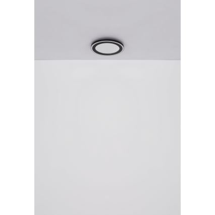 Globo - Iluminação de teto LED LED/24W/230V 4000K diâmetro 34 cm preto