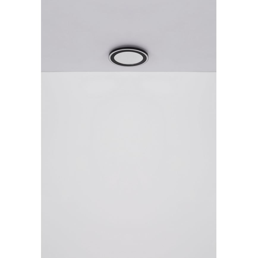 Globo - Iluminação de teto LED LED/24W/230V 4000K diâmetro 34 cm preto
