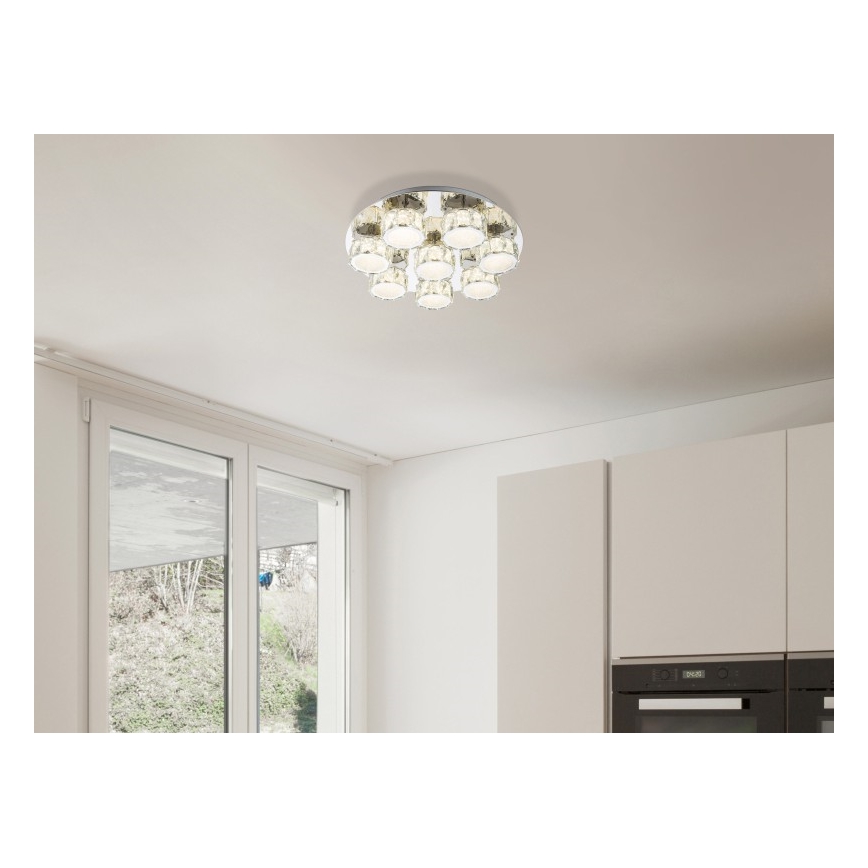 Globo - Iluminação de teto LED com regulação LED/64W/230V 4000K diâmetro 50 cm