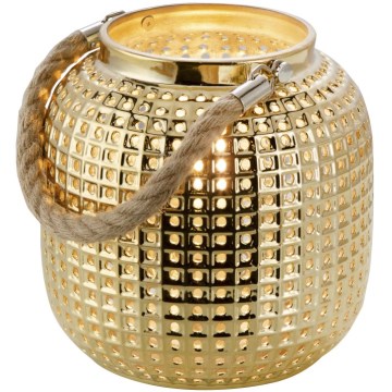 Globo 50770145 - Candeeiro de mesa decorativo BOLA 1xE14/40W/230V dourado