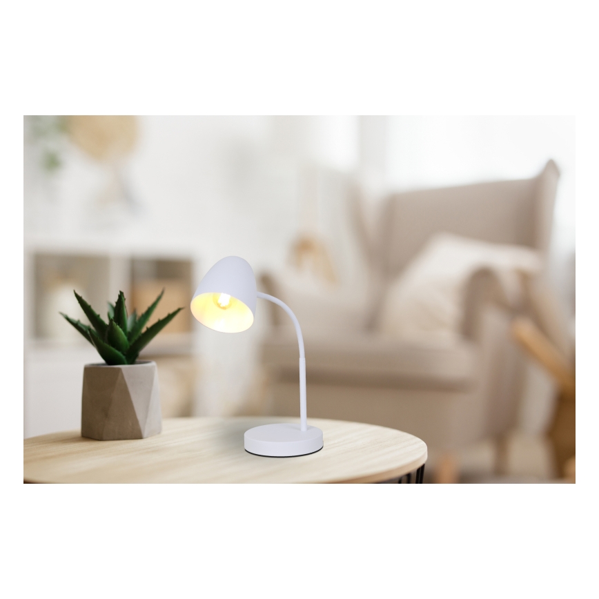 Globo - Candeeiro de mesa 1xE14/25W/230V branco
