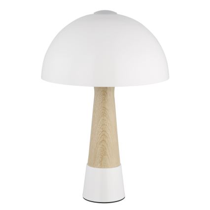 Globo - Candeeiro de mesa 1xE27ILLU/40W/230V branco