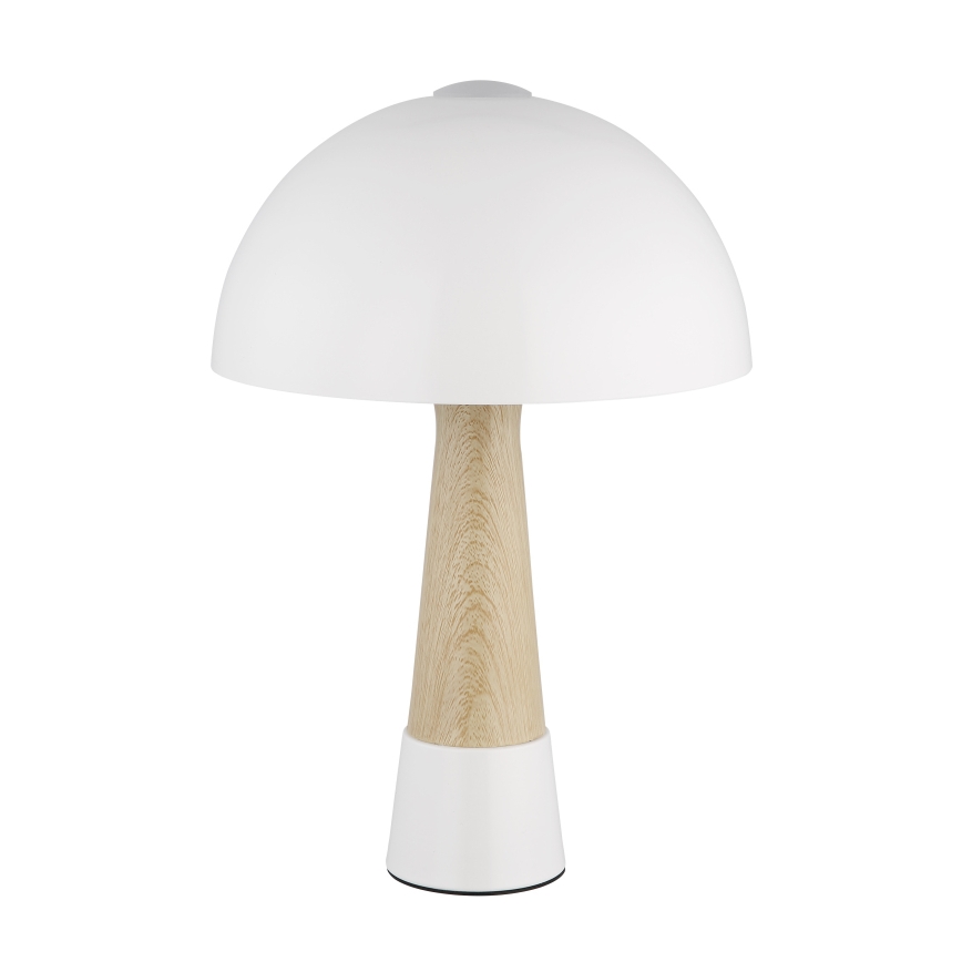 Globo - Candeeiro de mesa 1xE27ILLU/40W/230V branco