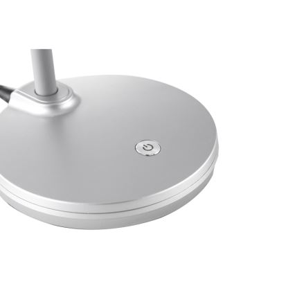 Globo - Candeeiro de mesa táctil LED com regulação LED/4W/230V prateado