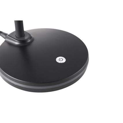 Globo - Candeeiro de mesa táctil LED com regulação LED/4,6W/230V preto