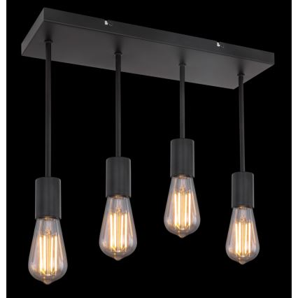 Globo - Candelabro suspenso 4xE27/60W/230V