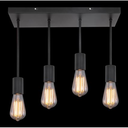Globo - Candelabro suspenso 4xE27/60W/230V
