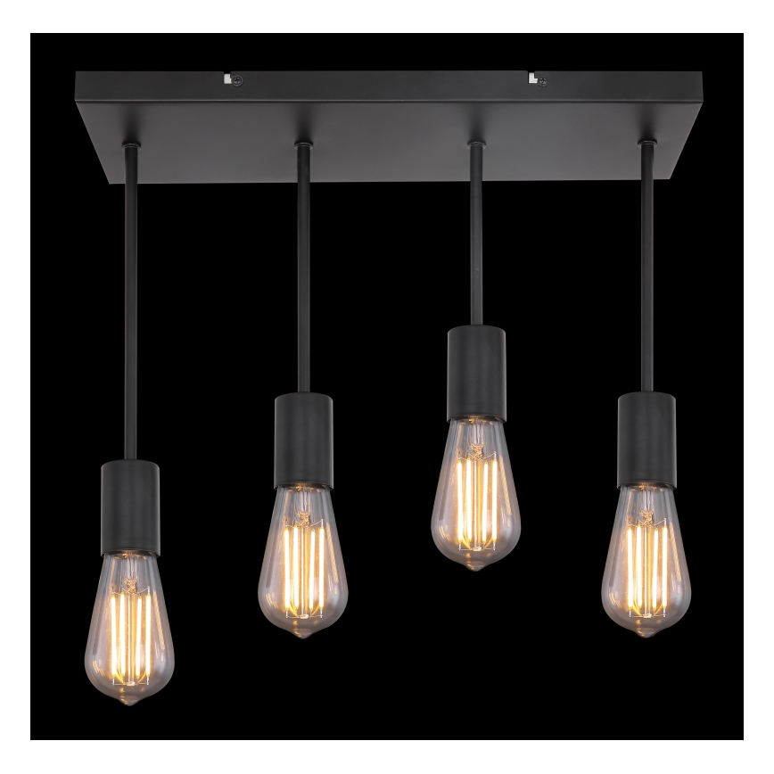 Globo - Candelabro suspenso 4xE27/60W/230V