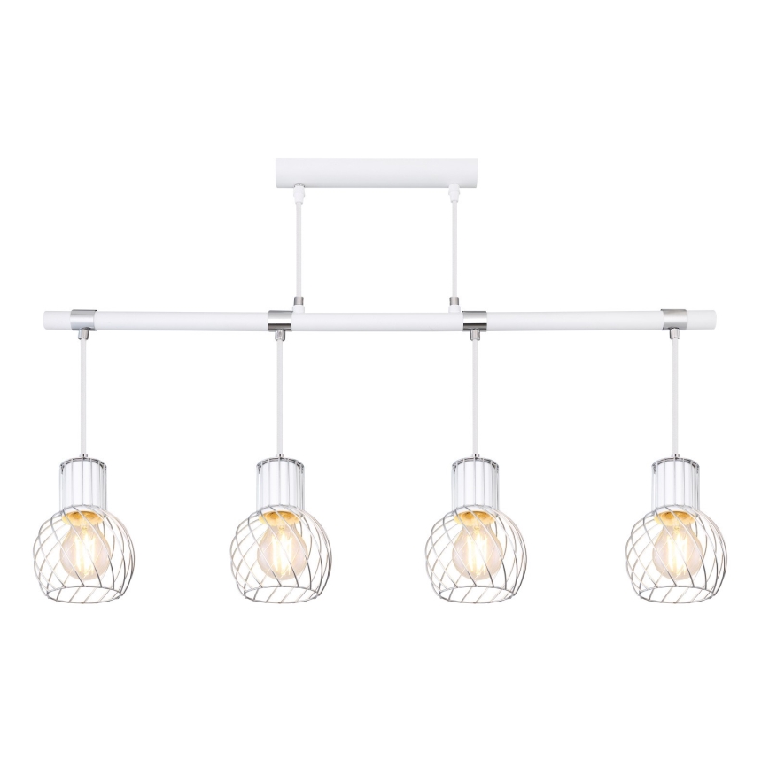 Globo - Candelabro num fio 4xE27/40W/230V