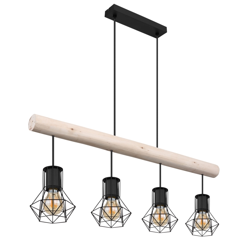 Globo - Candelabro suspenso 4xE27/40W/230V