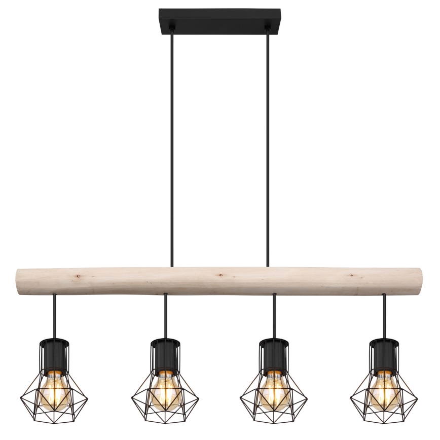 Globo - Candelabro suspenso 4xE27/40W/230V