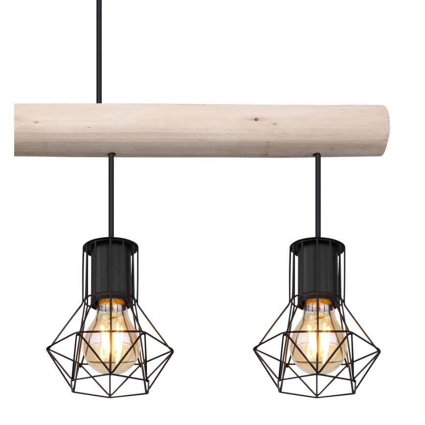 Globo - Candelabro suspenso 4xE27/40W/230V
