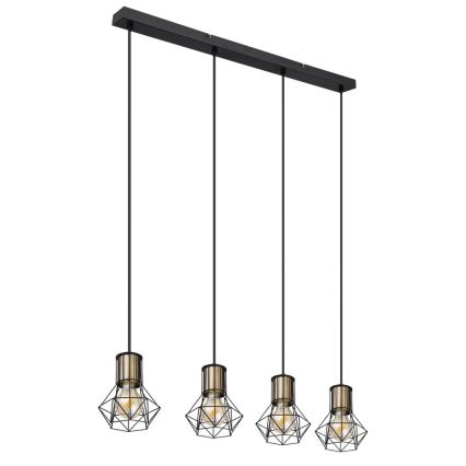 Globo - Candelabro suspenso 4xE27/40W/230V