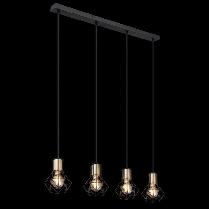 Globo - Candelabro suspenso 4xE27/40W/230V
