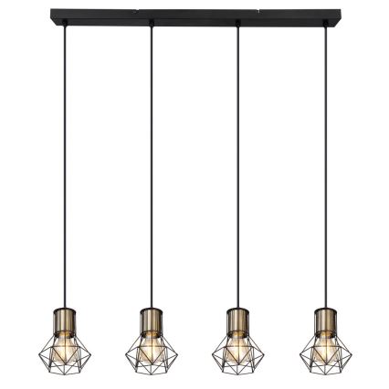 Globo - Candelabro suspenso 4xE27/40W/230V