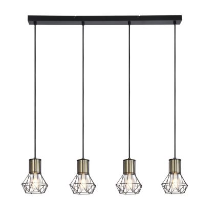 Globo - Candelabro suspenso 4xE27/40W/230V