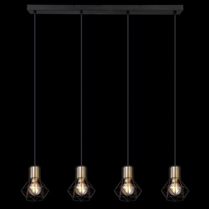 Globo - Candelabro suspenso 4xE27/40W/230V
