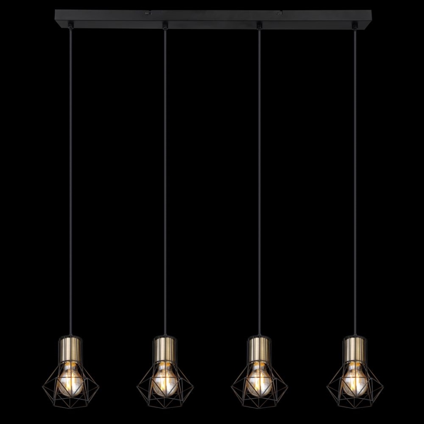 Globo - Candelabro suspenso 4xE27/40W/230V