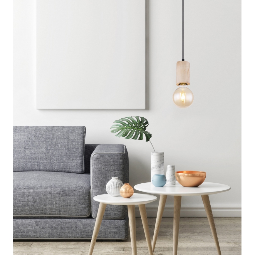 Globo - Candelabro num fio 1xE27/60W/230V