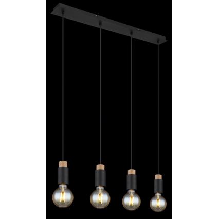 Globo - Candelabro suspenso 4xE27/40W/230V