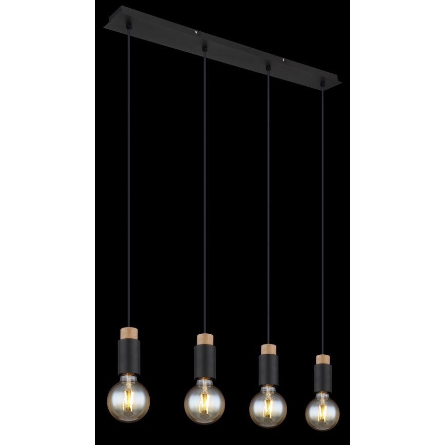 Globo - Candelabro suspenso 4xE27/40W/230V