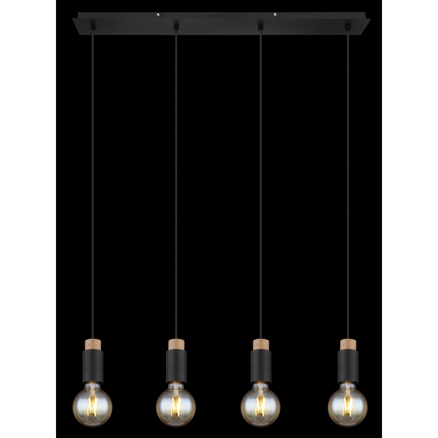 Globo - Candelabro suspenso 4xE27/40W/230V