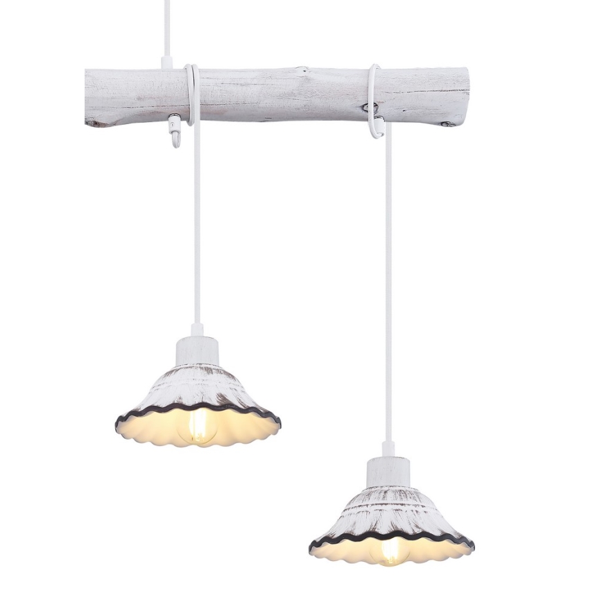 Globo - Candelabro num fio 4xE27/40W/230V