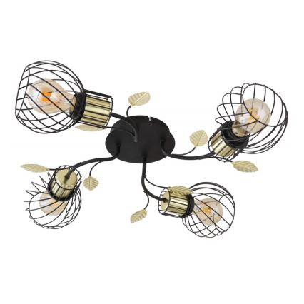Globo - Candelabro montado à superfície 4xE27/40W/230V