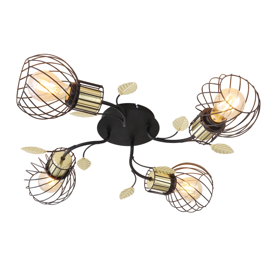 Globo - Candelabro montado à superfície 4xE27/40W/230V