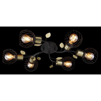 Globo - Candelabro montado à superfície 6xE27/40W/230V