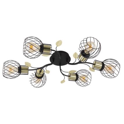 Globo - Candelabro montado à superfície 6xE27/40W/230V