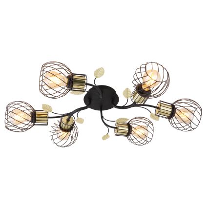Globo - Candelabro montado à superfície 6xE27/40W/230V