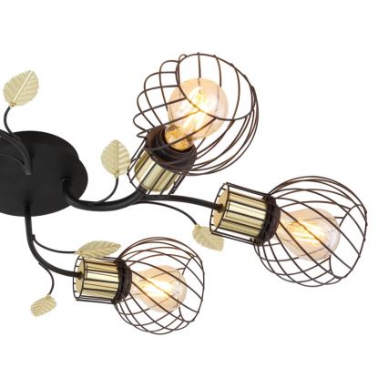 Globo - Candelabro montado à superfície 6xE27/40W/230V