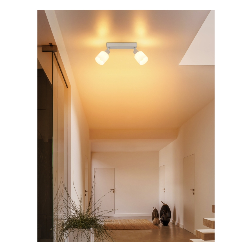 Globo - Candeeiro de dois focos 2xE14/25W/230V