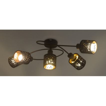 Globo - Candelabro integrado 5xE14/8W/230V