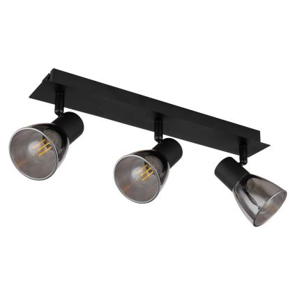 Globo - Foco 3xE14/40W/230V preto