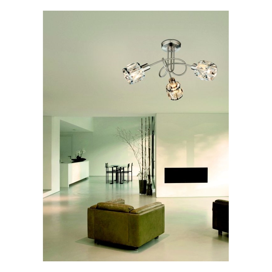 Globo - Candelabro integrado 3xE14/40W/230V