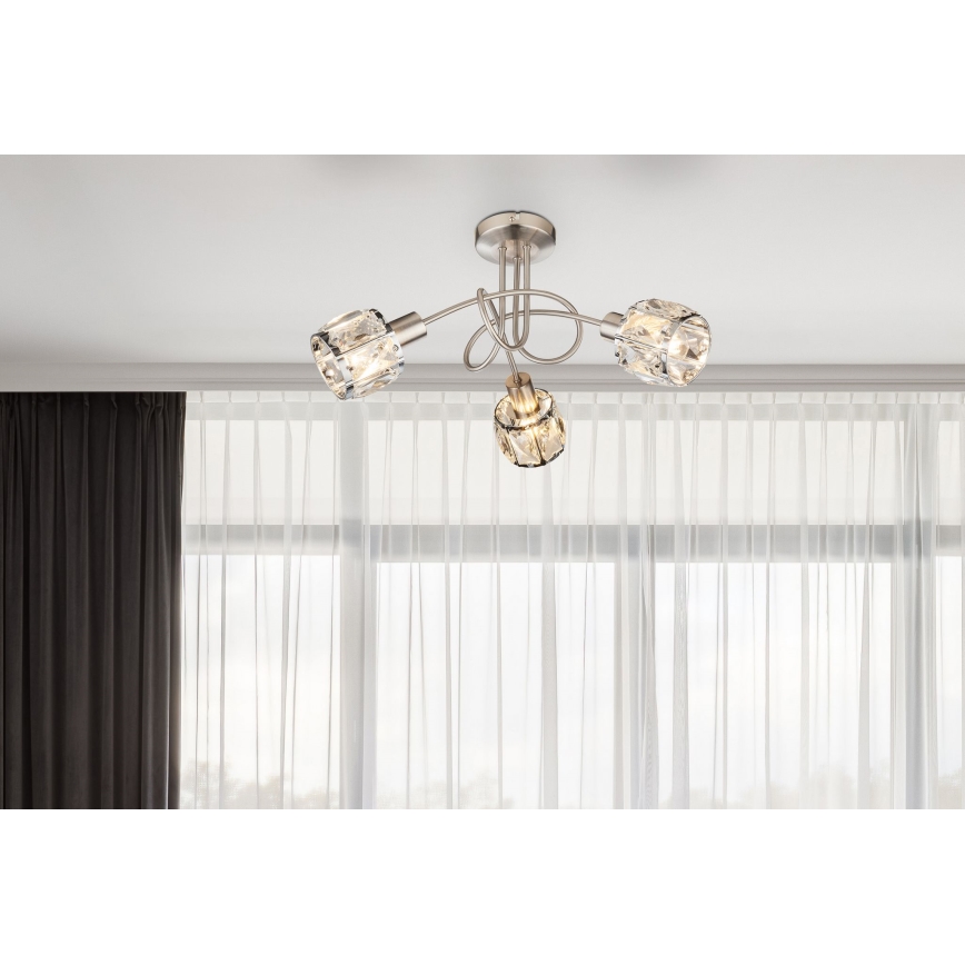 Globo - Candelabro integrado 3xE14/40W/230V