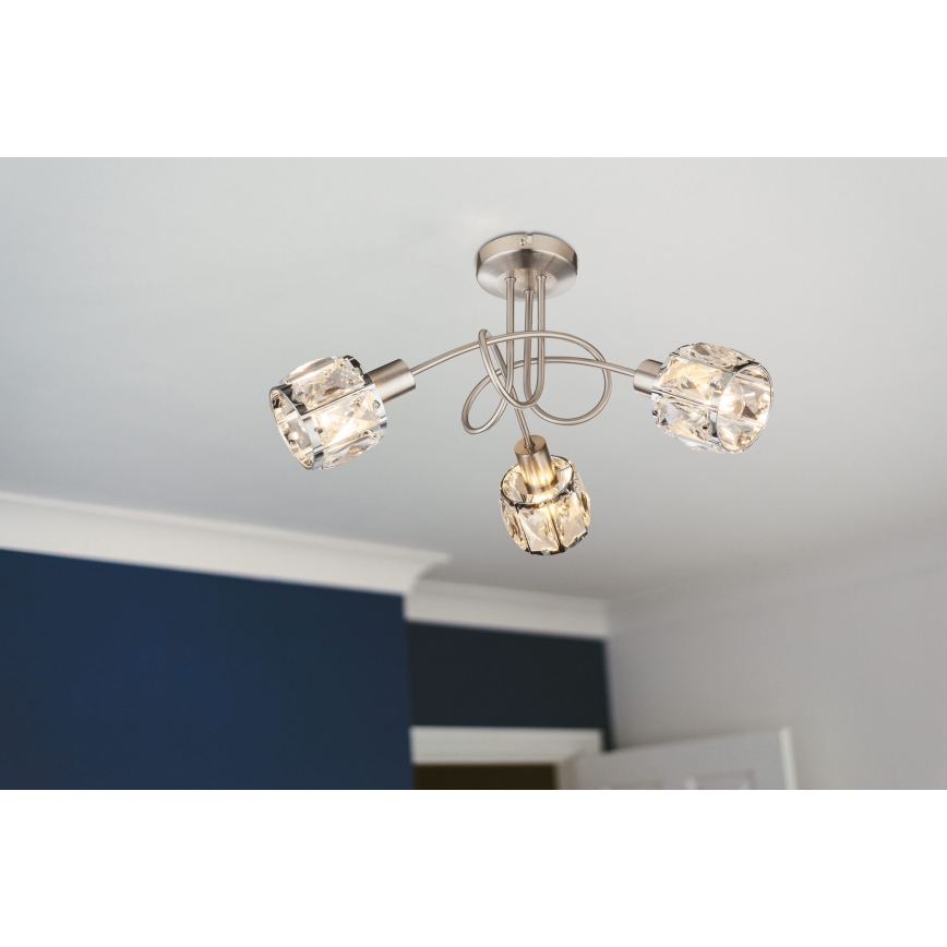 Globo - Candelabro integrado 3xE14/40W/230V