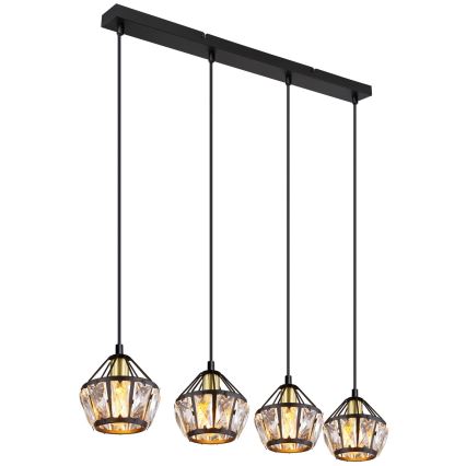 Globo - Candelabro suspenso 4xE14/40W/230V