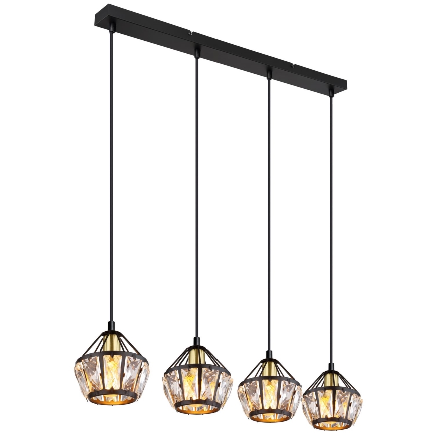 Globo - Candelabro suspenso 4xE14/40W/230V