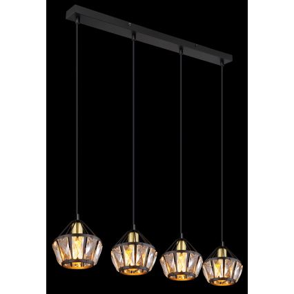 Globo - Candelabro suspenso 4xE14/40W/230V