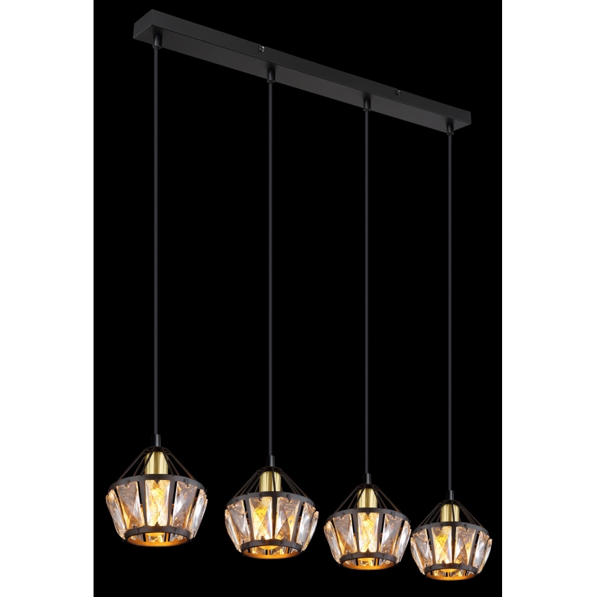 Globo - Candelabro suspenso 4xE14/40W/230V