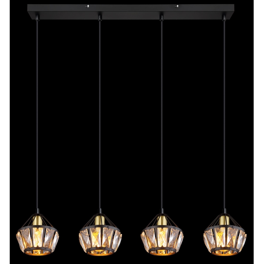 Globo - Candelabro suspenso 4xE14/40W/230V