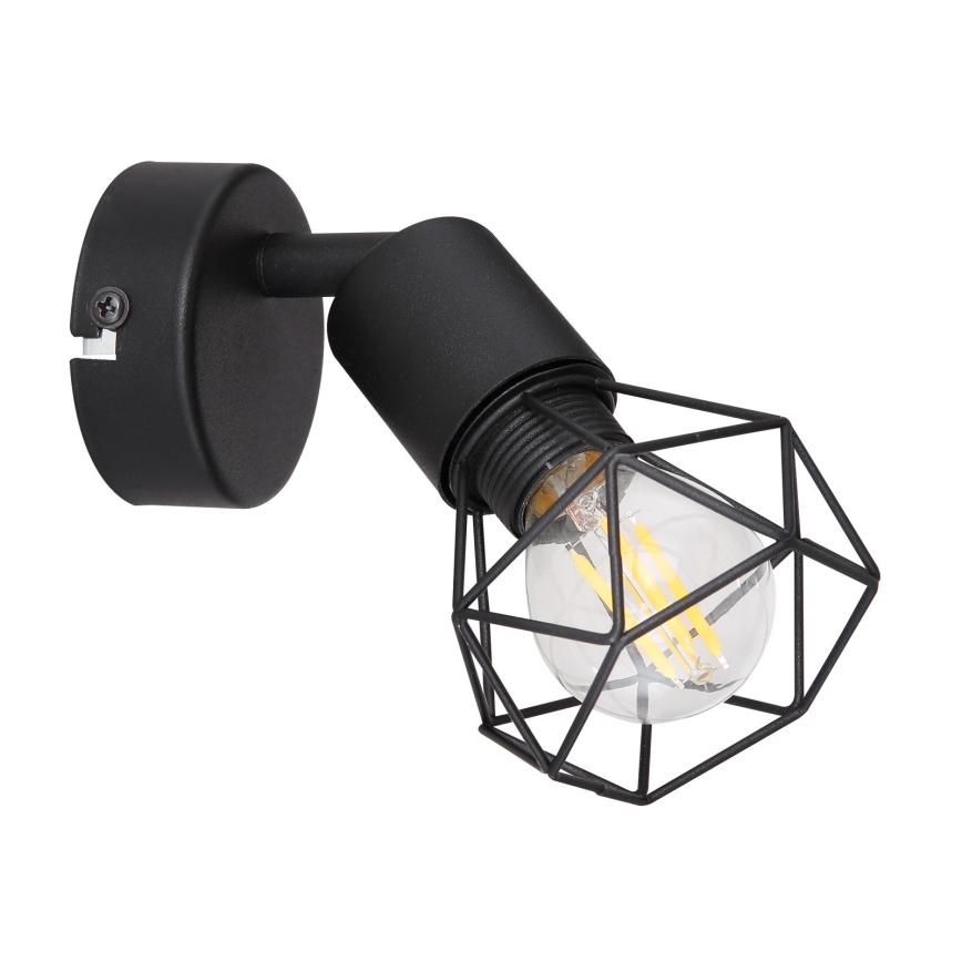 Globo - Foco de parede 1xE14/40W/230V preto