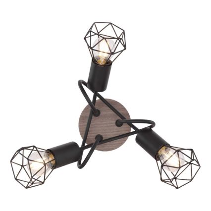 Globo - Candelabro montado à superfície 3xE14/40W/230V